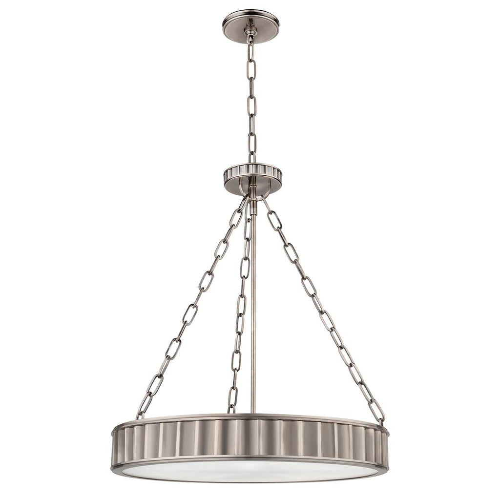 Hudson Valley Lighting Middlebury Historic Nickel 21.5W x 21.5L x 24.5H Pendant