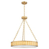 Hudson Valley Lighting Middlebury Aged Brass 21.5W X 21.5L X 24.5H Pendant