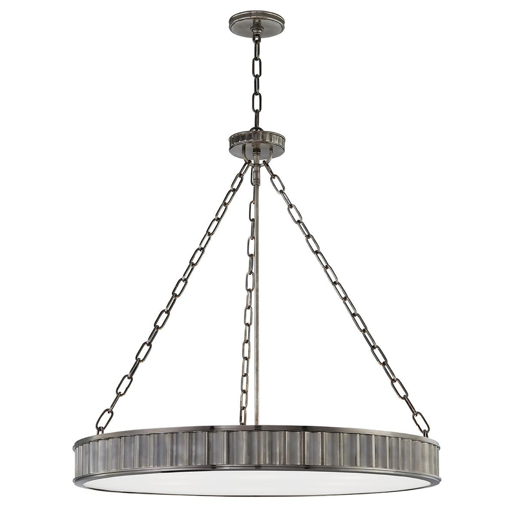 Hudson Valley Lighting Middlebury Historic Nickel 30W x 30L x 29H Pendant