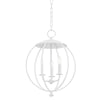 Hudson Valley Lighting Wesley White Plaster 16.5W X 16.5L X 21.5H Pendant