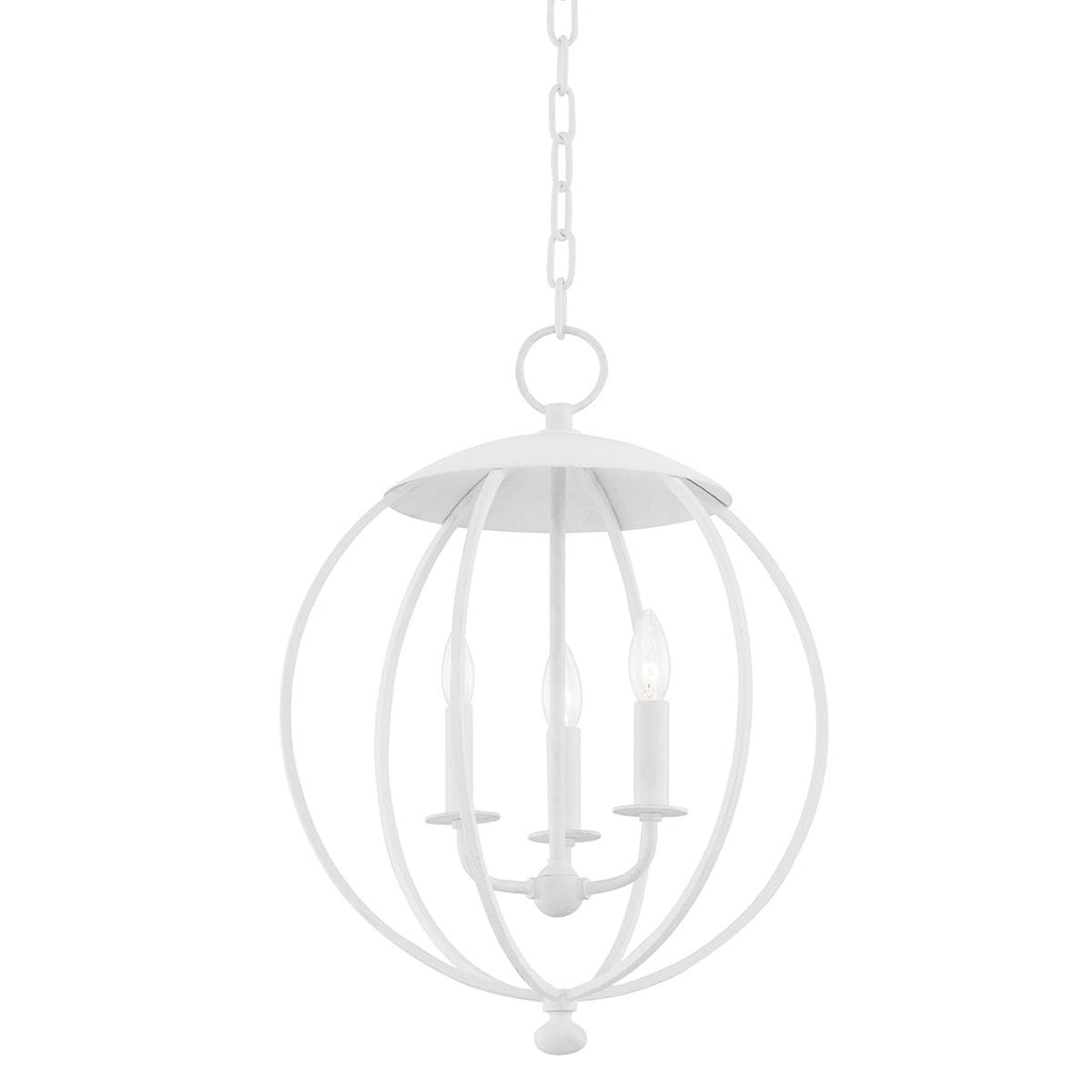 Hudson Valley Lighting Wesley White Plaster 16.5W x 16.5L x 21.5H Pendant