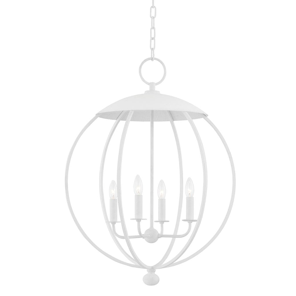 Hudson Valley Lighting Wesley White Plaster 24W x 24L x 32.25H Pendant