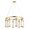 Hudson Valley Lighting Marley Aged Brass 31.25W X 31.25L X 15.5H Chandelier