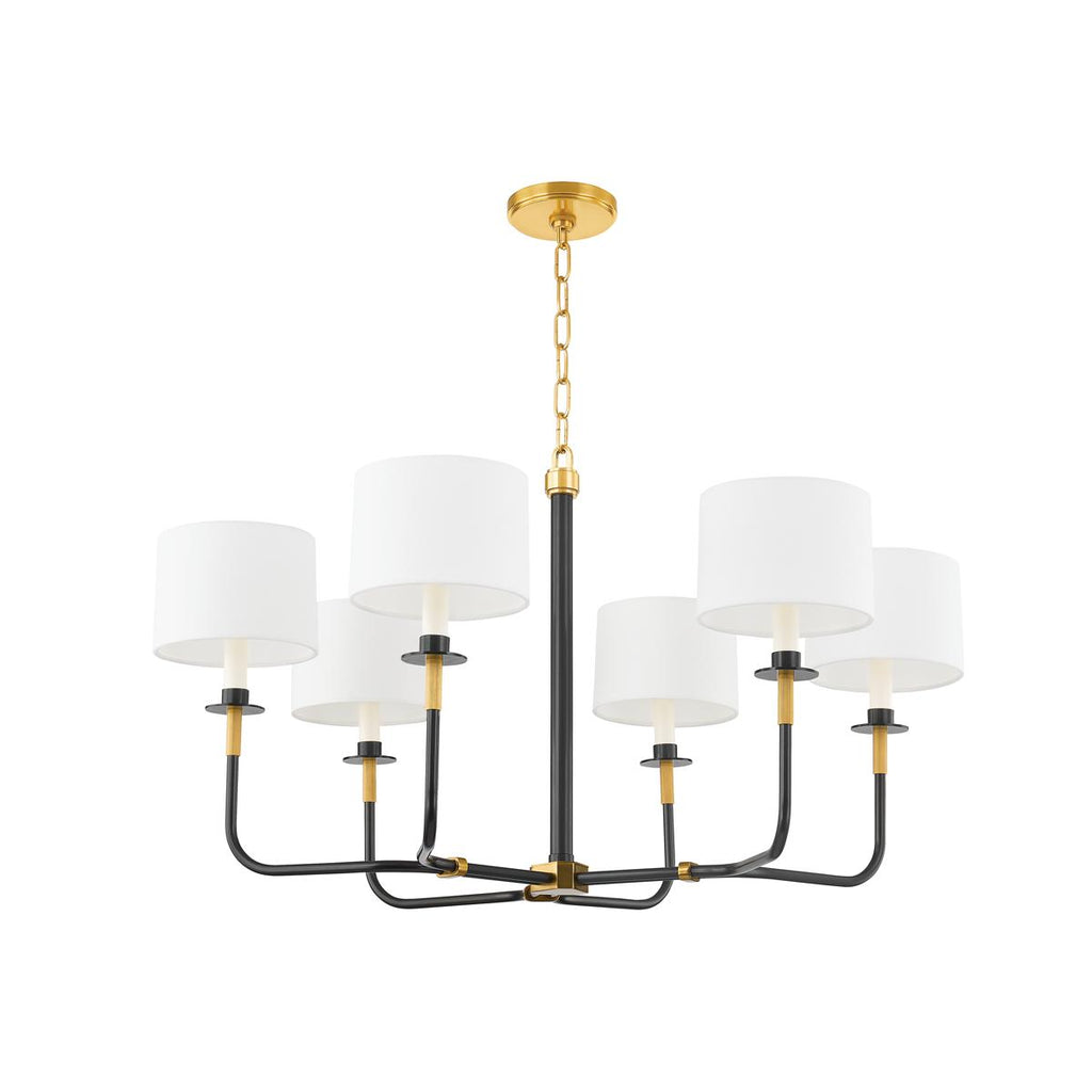 Hudson Valley Lighting PARAMUS Aged Old Bronze 36W x 36L x 20H Chandelier