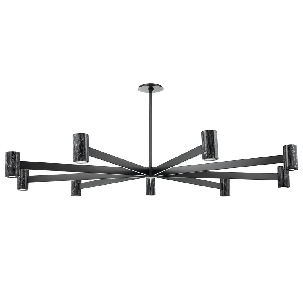 Hudson Valley Lighting Predock Black Brass 64W x 64L x 4.75H Chandelier