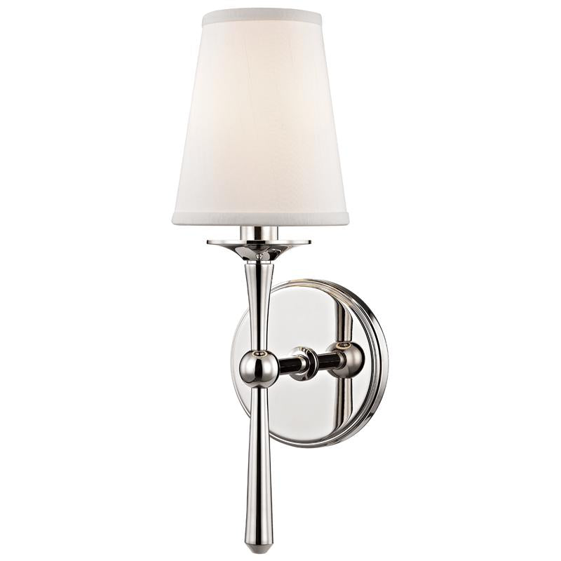 Hudson Valley Lighting Islip Polished Nickel 4.75W x 4.75L x 14.75H Wall Sconce