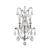 Hudson Valley Lighting Crawford Polished Nickel 13.25W X 13.25L X 23.75H Wall Sconce