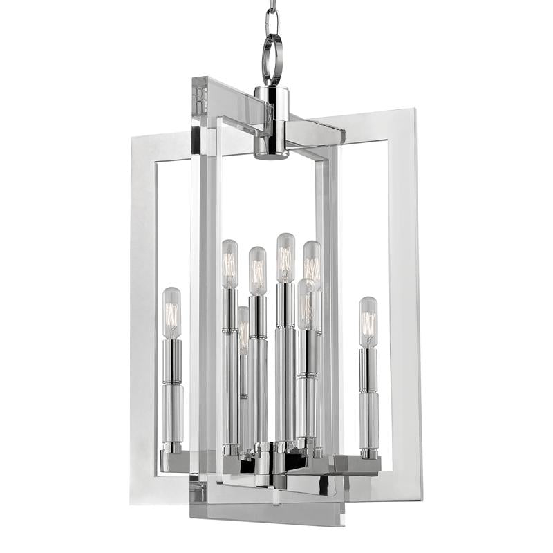 Hudson Valley Lighting Wellington Polished Nickel 17.5W x 17.5L x 26.5H Pendant