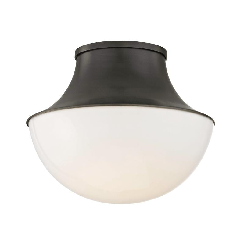 Hudson Valley Lighting Lettie Old Bronze 10.75W x 10.75L x 9H Flush Mount