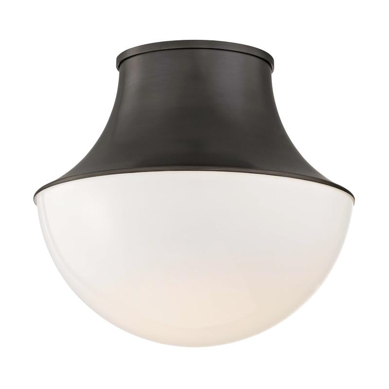 Hudson Valley Lighting Lettie Old Bronze 14.75W x 14.75L x 14H Flush Mount