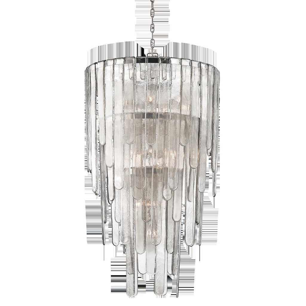 Hudson Valley Lighting Fenwater Polished Nickel 25.75W x 25.75L x 45.75H Chandelier