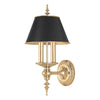 Hudson Valley Lighting Cheshire Aged Brass 8.5W X 8.5L X 17.5H Wall Sconce