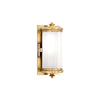 Hudson Valley Lighting Bristol Aged Brass 5W X 10L X 10H Wall Sconce