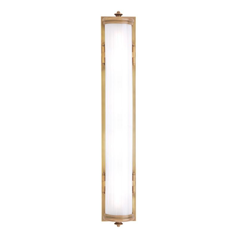 Hudson Valley Lighting Bristol Aged Brass 5W x 30L x 30H Wall Sconce