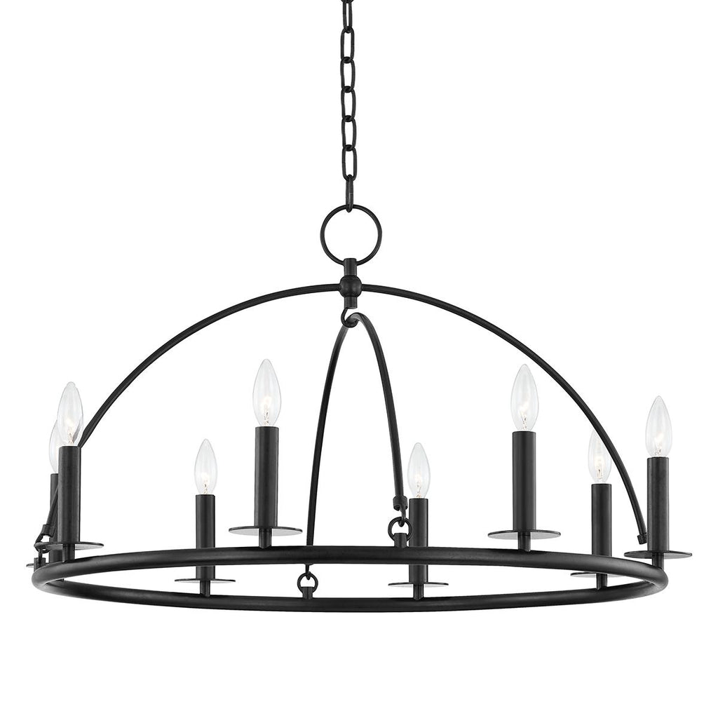 Hudson Valley Lighting Howell Aged Iron 32W x 32L x 19H Chandelier