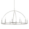 Hudson Valley Lighting Howell Polished Nickel 47W X 47L X 26.5H Chandelier