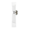 Hudson Valley Lighting Wasson Polished Nickel 4.75W X 4.75L X 21.75H Wall Sconce