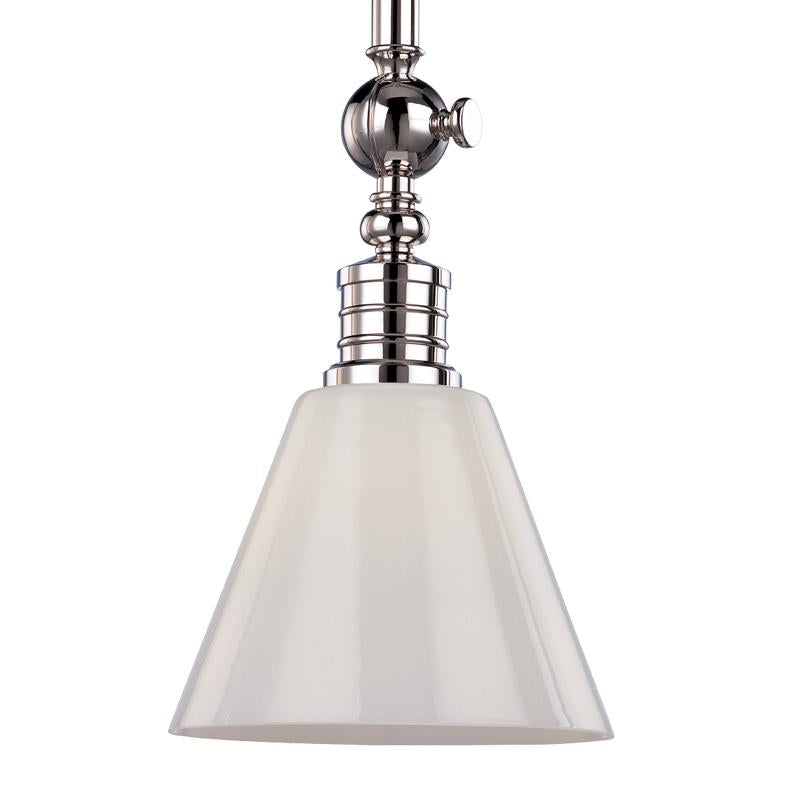 Hudson Valley Lighting Darien Polished Nickel 11W x 11L x 16H Pendant