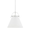 Hudson Valley Lighting Aldridge Polished Nickel 16W X 16L X 16.5H Pendant