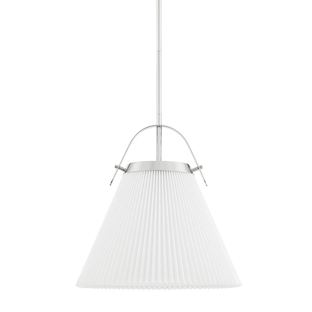 Hudson Valley Lighting Aldridge Polished Nickel 16W x 16L x 16.5H Pendant