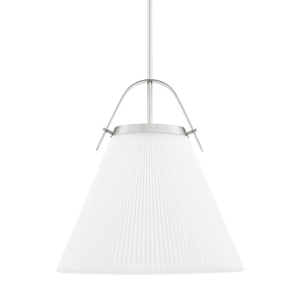 Hudson Valley Lighting Aldridge Polished Nickel 24W x 24L x 26.75H Pendant