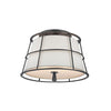 Hudson Valley Lighting Savona Old Bronze 14.25W X 14.25L X 10.5H Semi-Flush Mount