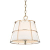 Hudson Valley Lighting Savona Aged Brass 15.5W X 15.5L X 15.25H Pendant