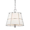 Hudson Valley Lighting Savona Polished Nickel 15.5W X 15.5L X 15.25H Pendant