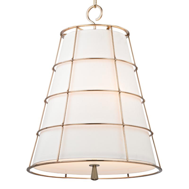 Hudson Valley Lighting Savona Aged Brass 20W x 20L x 27H Pendant