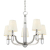 Hudson Valley Lighting Dayton Polished Nickel 25W X 25L X 20.5H Chandelier