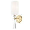 Hudson Valley Lighting Birch Aged Brass 4.75W X 4.75L X 14.75H Wall Sconce