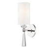 Hudson Valley Lighting Birch Polished Nickel 4.75W X 4.75L X 14.75H Wall Sconce