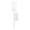 Troy Lighting Wallace Gesso White 4.75W X 4.75L X 24.5H Wall Sconce