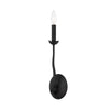 Troy Lighting Reign Black Iron 5W X 5L X 14H Wall Sconce