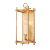 Troy Lighting Huck Vintage Gold Leaf 7.25W X 7.25L X 16.75H Wall Sconce