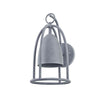 Troy Lighting Wisteria Weathered Zinc 7W X 7L X 12.5H Wall Sconce