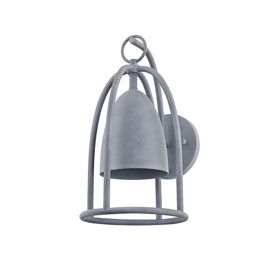 Troy Lighting Wisteria WEATHERED ZINC 7W x 7L x 12.5H Wall Sconce