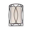 Troy Lighting Sausalito Textured Iron 10W X 10L X 14H Wall Sconce