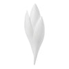 Troy Lighting Rose Gesso White 6.25W X 6.25L X 18.25H Wall Sconce