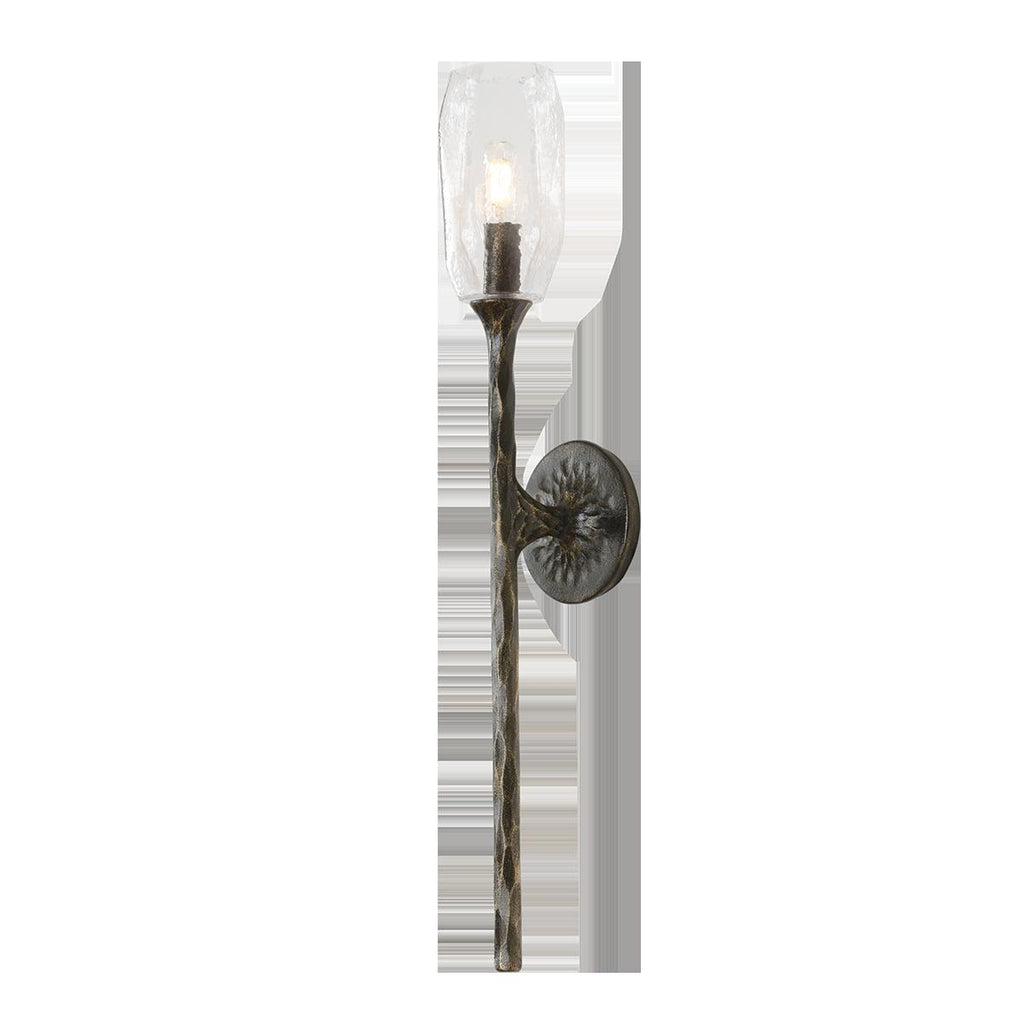 Troy Lighting LYLE BLACK PATINA GOLD 5W x 5L x 27.25H Wall Sconce