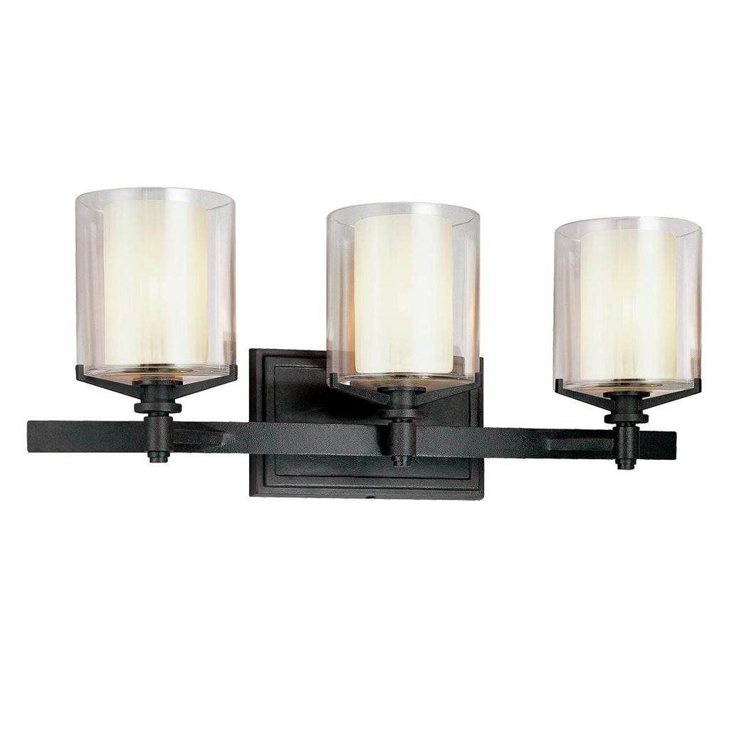 Troy Lighting Arcadia TEXTURED IRON 22W x 22L x 8.75H Wall Sconce