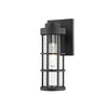 Troy Lighting Mesa Textured Black 4.75W X 4.75L X 11.5H Wall Sconce