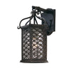 Troy Lighting Los Olivos Textured Iron 8.75W X 8.75L X 15.25H Wall Sconce