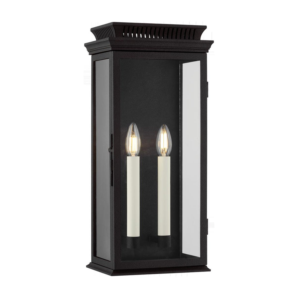 Troy Lighting LOUIE FORGED IRON 9W x 9L x 19.75H Flush Mount