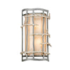 Troy Lighting Adirondack Graphite And Silver Leaf 8.5W X 8.5L X 14H Wall Sconce