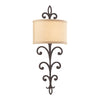 Troy Lighting Crawford Heritage Bronze 11W X 11L X 25.75H Wall Sconce