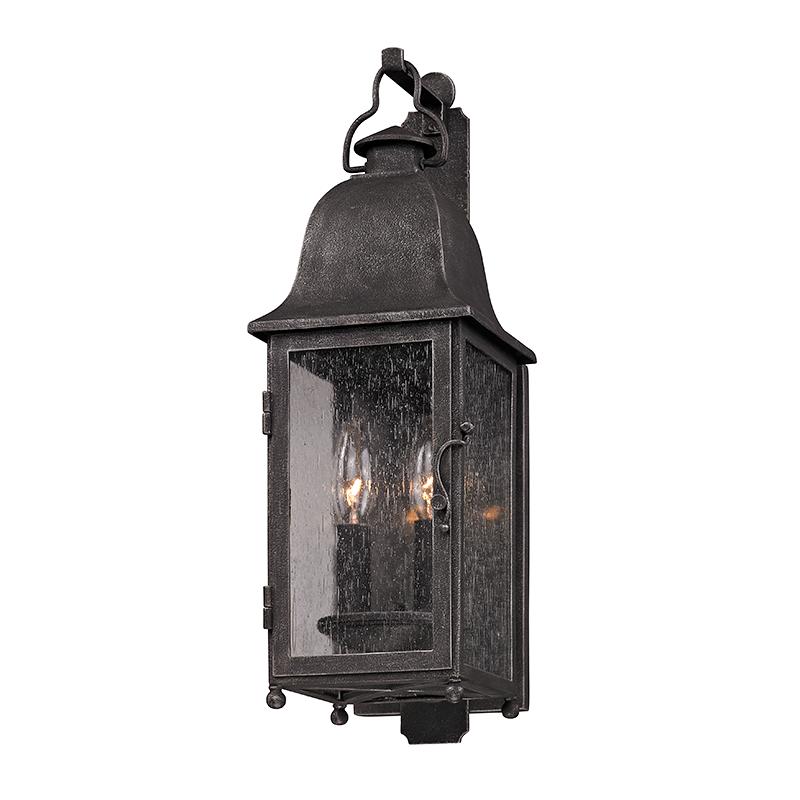 Troy Lighting Larchmont VINTAGE BRONZE 6W x 6L x 18.75H Wall Sconce