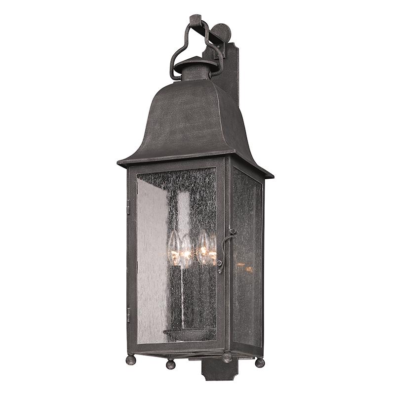 Troy Lighting Larchmont VINTAGE BRONZE 10W x 10L x 31.5H Wall Sconce