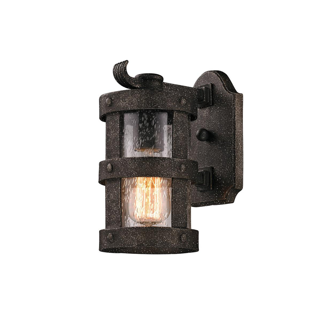 Troy Lighting Barbosa AGED PEWTER 5.25W x 5.25L x 10H Wall Sconce