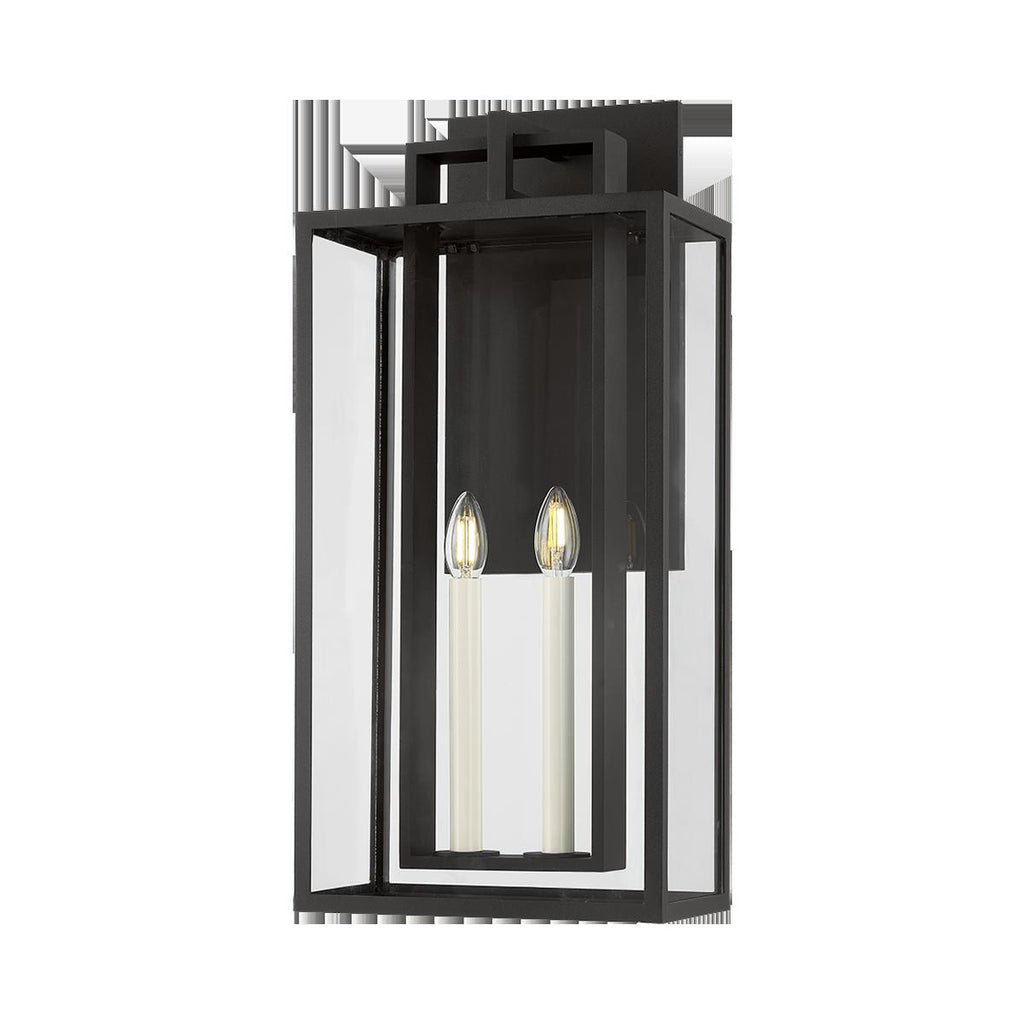 Troy Lighting AMIRE TEXTURED BLACK 9.5W x 9.5L x 20H Flush Mount